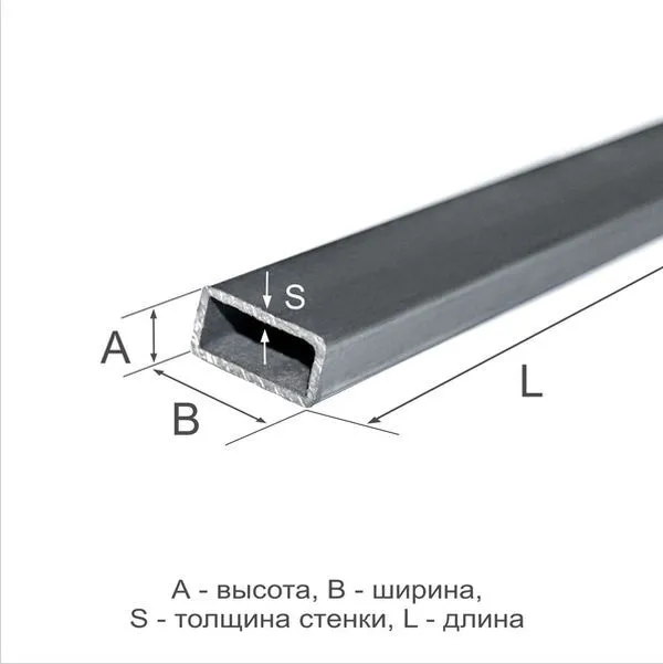 Труба профильная 80х60х4 Ст3сп ГОСТ 30245-2003 - 5